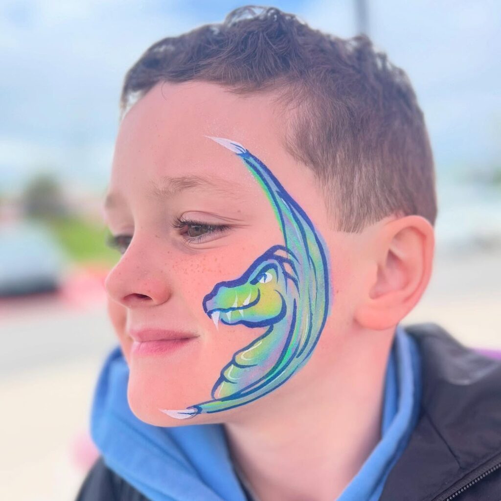 Instagram post from blingfacepainting. This post is in position 0.
