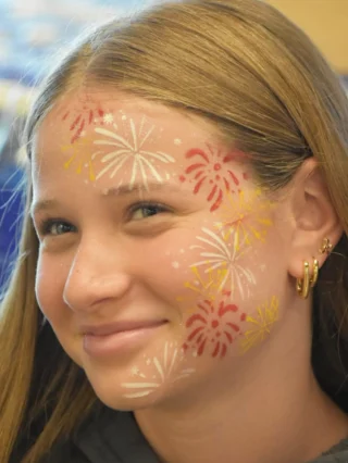 Instagram post from blingfacepainting. This post is in position 10.