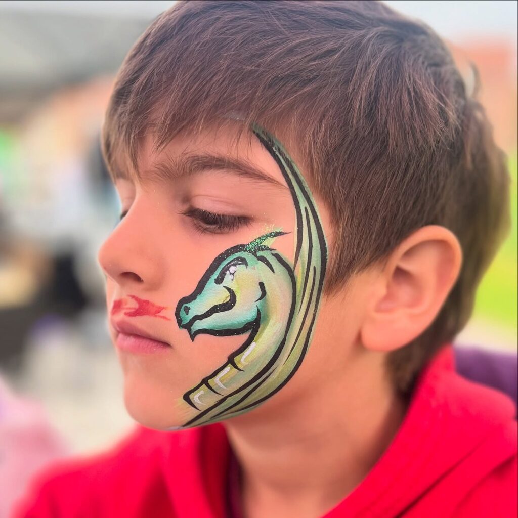 Instagram post from blingfacepainting. This post is in position 7.