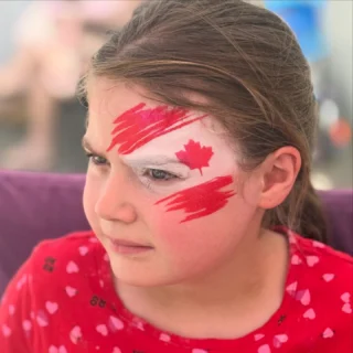 Instagram post from blingfacepainting. This post is in position 6.